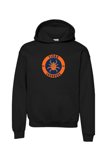 Ticks Lacrosse Youth Hoodie Signature Lacrosse