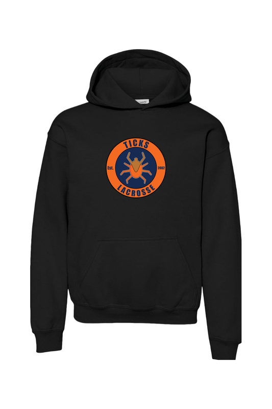 Ticks Lacrosse Youth Hoodie Signature Lacrosse