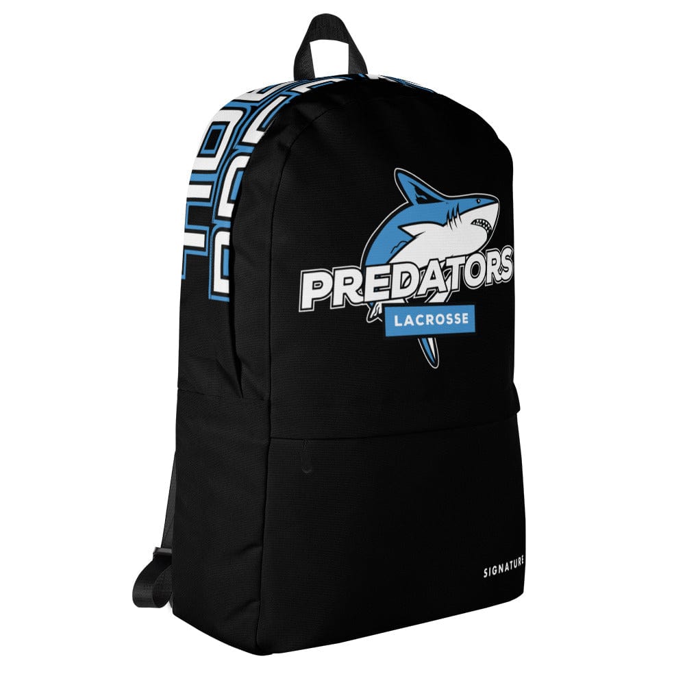 Tidewater Predators Lacrosse Club Backpack Signature Lacrosse