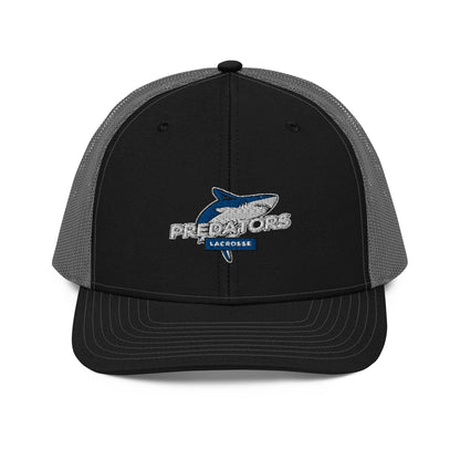 Tidewater Predators Lacrosse Club Richardson Trucker Hat Signature Lacrosse