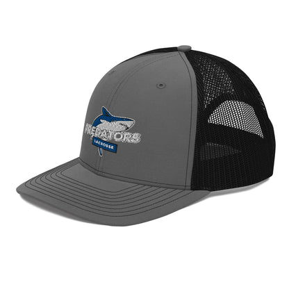 Tidewater Predators Lacrosse Club Richardson Trucker Hat Signature Lacrosse