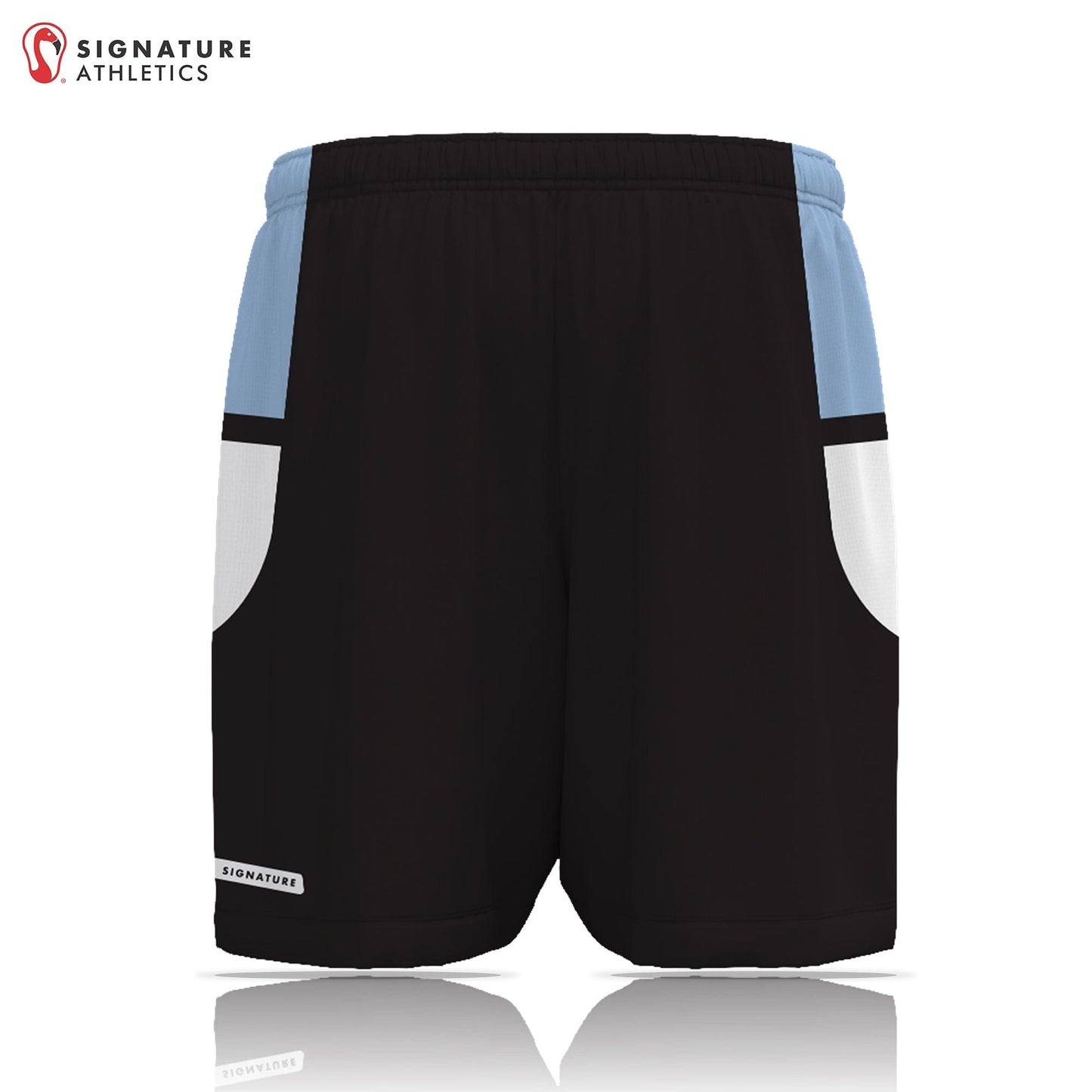 Tidewater Predators Men's Black Game Shorts Signature Lacrosse
