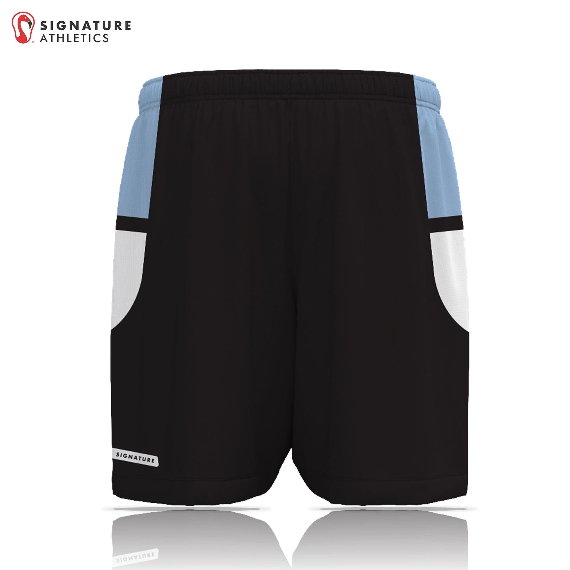 Tidewater Predators Men's Black Game Shorts Signature Lacrosse