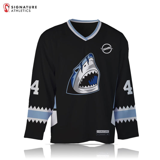 Tidewater Predators Men's Black Goalie Jersey: Predators Signature Lacrosse