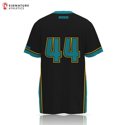 Tidewater Predators Men's Black Short Sleeve Tech Tee Signature Lacrosse