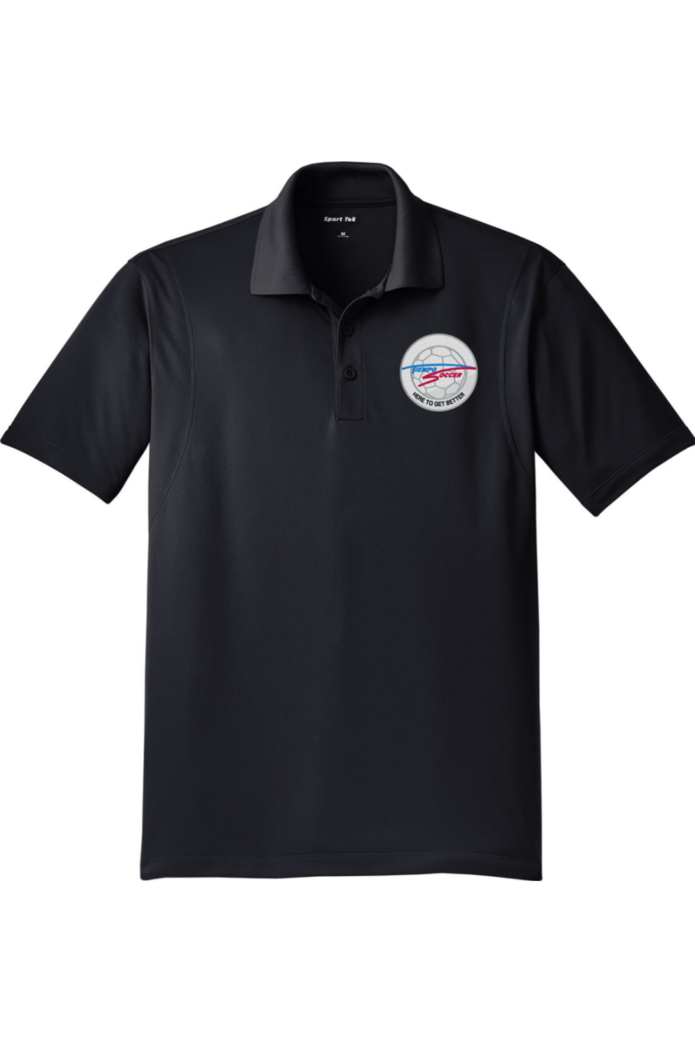 Tiempo Soccer Adult Embroidered Athletic Polo Signature Lacrosse