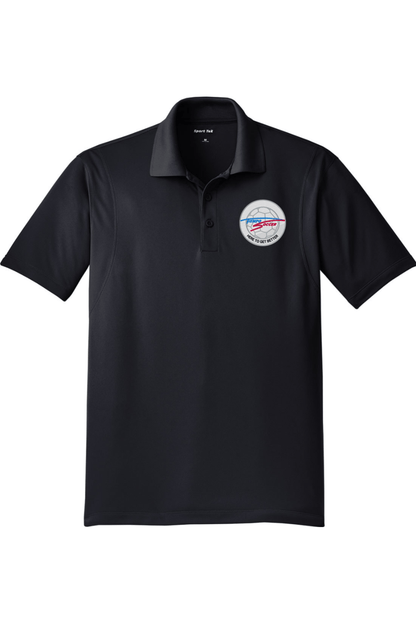 Tiempo Soccer Adult Embroidered Athletic Polo Signature Lacrosse