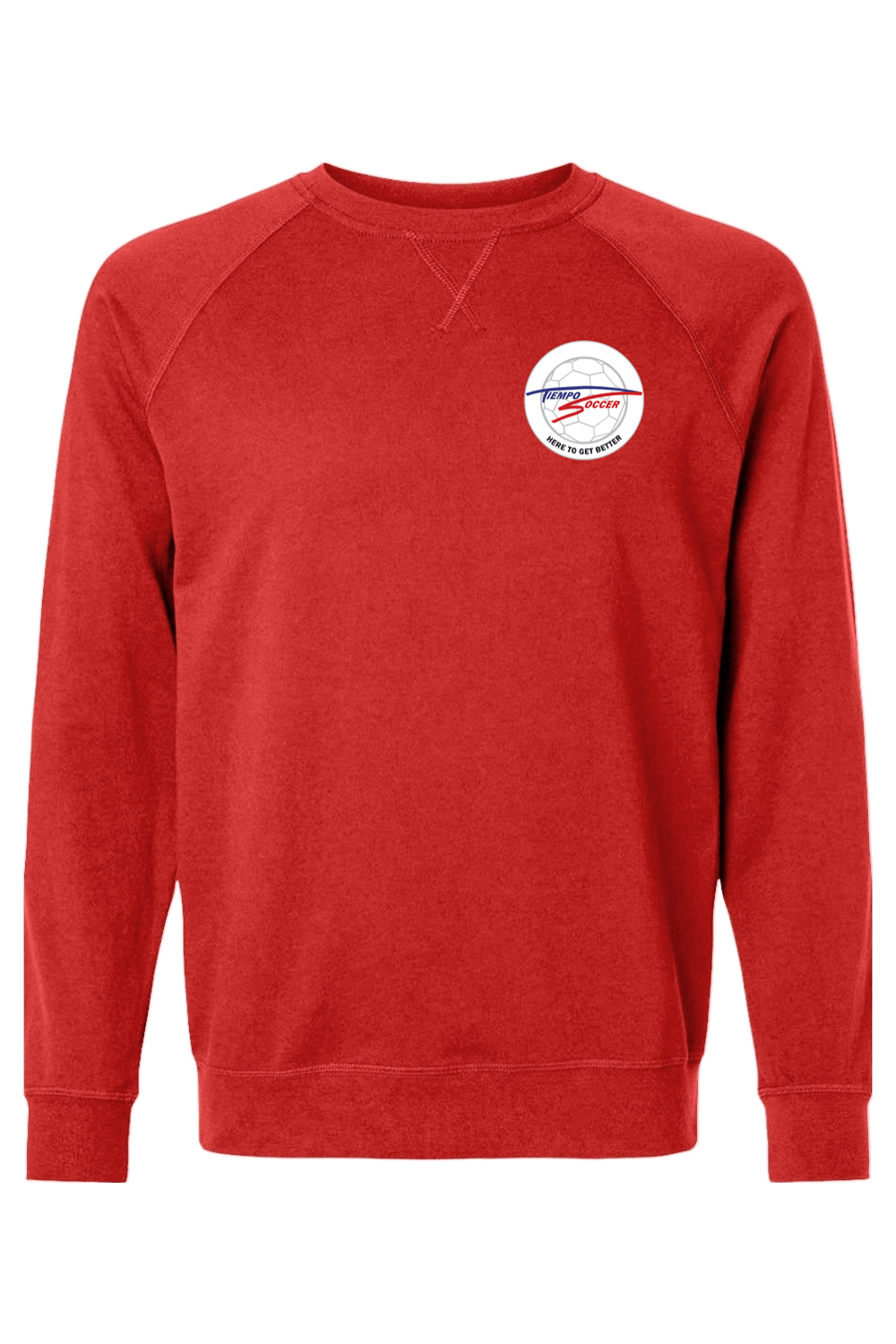 Tiempo Soccer Adult Heavyweight Raglan Long Sleeve Signature Lacrosse