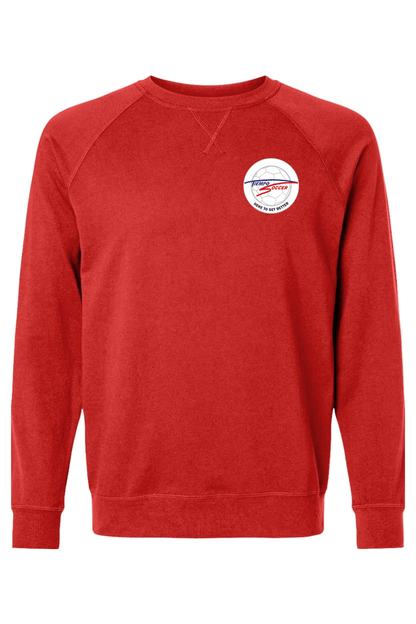 Tiempo Soccer Adult Heavyweight Raglan Long Sleeve Signature Lacrosse