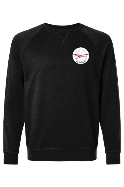 Tiempo Soccer Adult Heavyweight Raglan Long Sleeve Signature Lacrosse