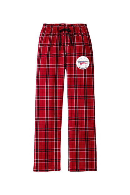 Tiempo Soccer Adult Women's Flannel Plaid Pants Signature Lacrosse