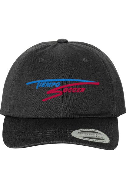 Tiempo Soccer Embroidered Dad Hat Signature Lacrosse