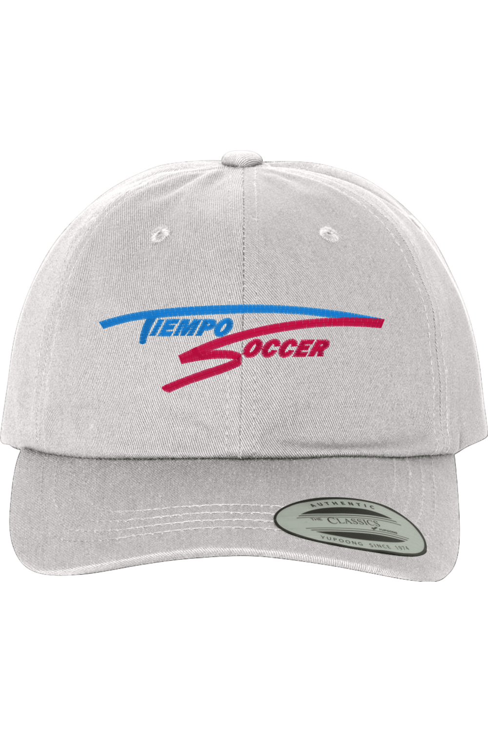 Tiempo Soccer Embroidered Dad Hat Signature Lacrosse