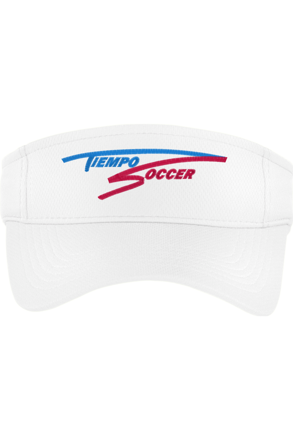 Tiempo Soccer Embroidered Visor Signature Lacrosse