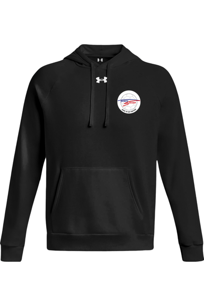 Tiempo Soccer Men's Under Armour Men's Rival Fleece Hooded Sweatshirt Signature Lacrosse