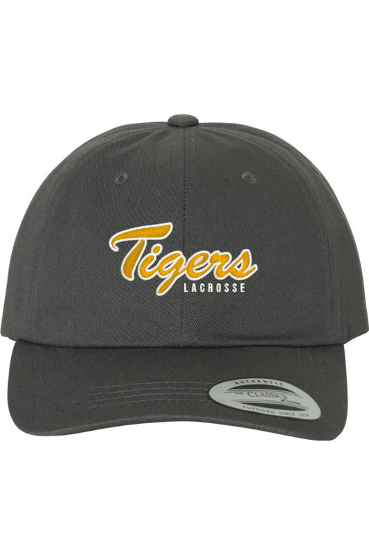 Tigers Lacrosse Embroidered Dad Hat Signature Lacrosse