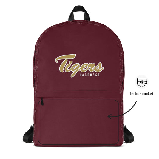 Tigers Lacrosse Travel Backpack Signature Lacrosse