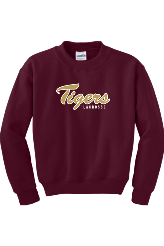 Tigers Lacrosse Youth Sweatshirt Signature Lacrosse