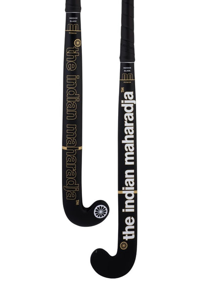 INDOOR Indian Maharadja Mid Bow Indoor Field Hockey Stick: Full Composite 36.5 & 37.5
