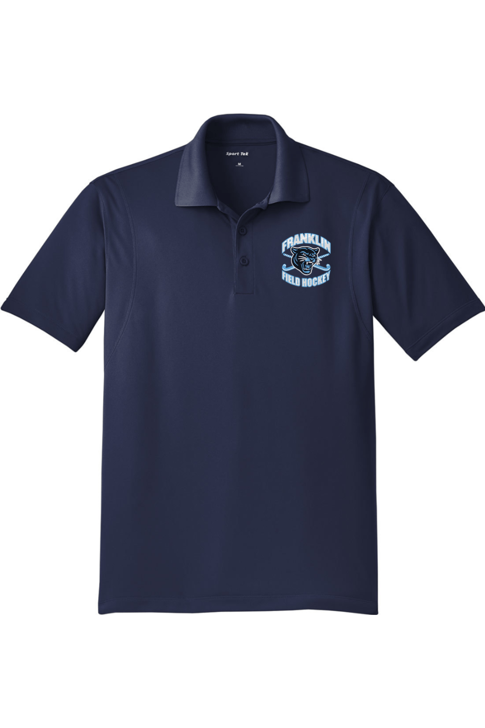 Town of Franklin FH Adult Embroidered Athletic Polo Signature Lacrosse