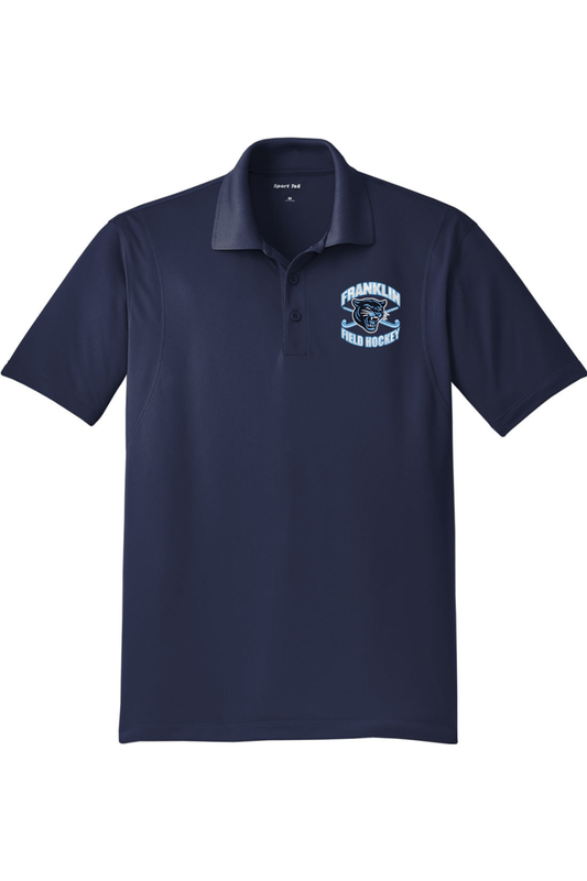 Town of Franklin FH Adult Embroidered Athletic Polo Signature Lacrosse