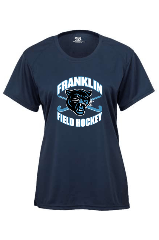 Town of Franklin FH Youth Girl's Athletic T-Shirt Signature Lacrosse