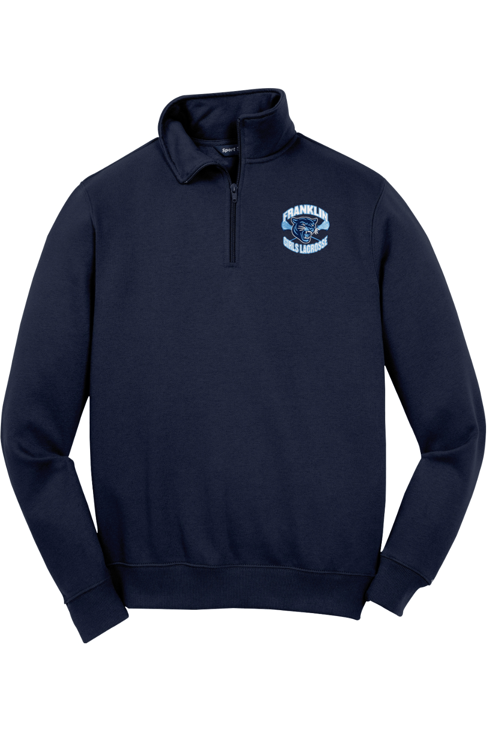 Town of Franklin Lacrosse Adult Embroidered Quarter-Zip Pullover Signature Lacrosse