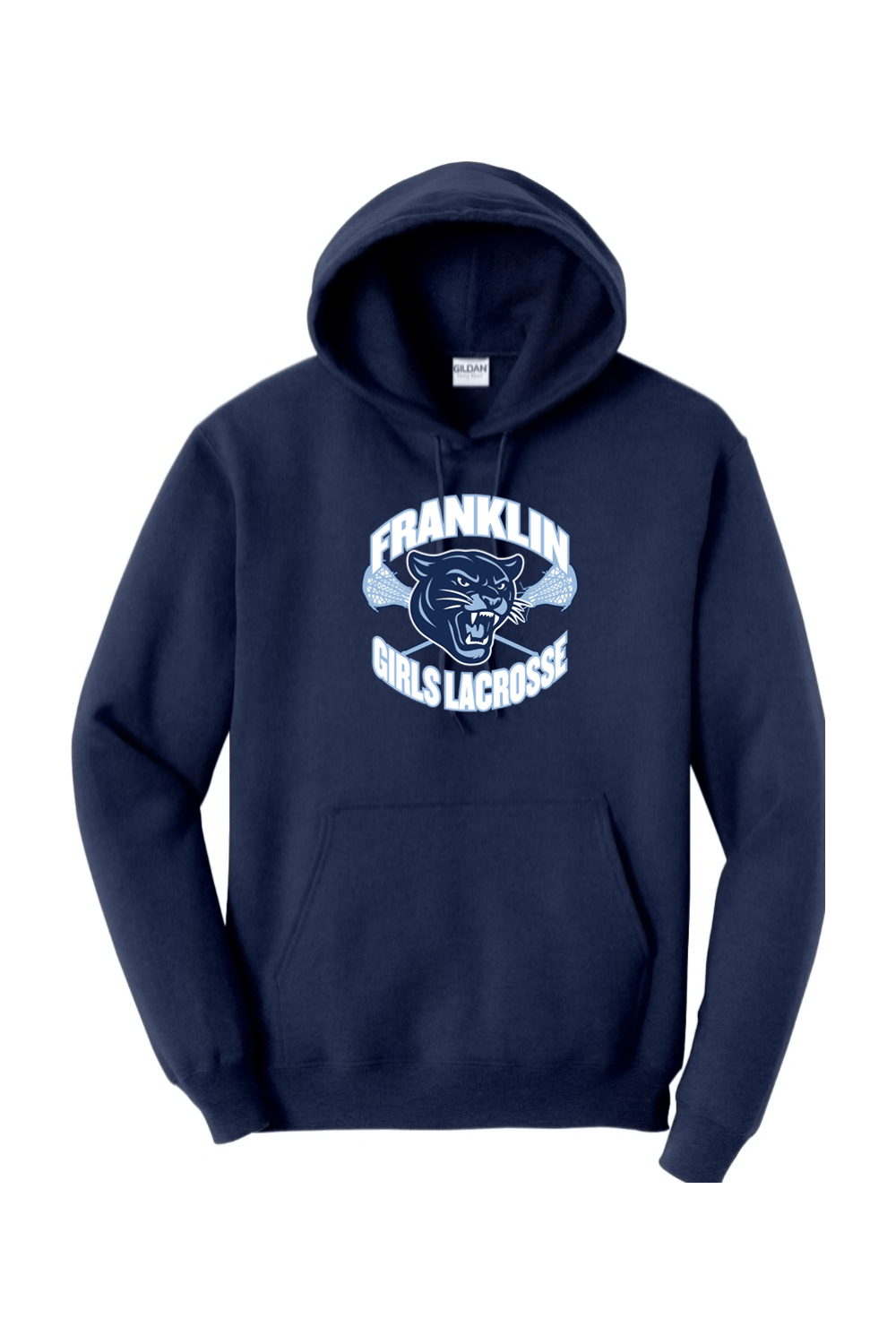 Town of Franklin Lacrosse Adult Heavyweight Hoodie Signature Lacrosse