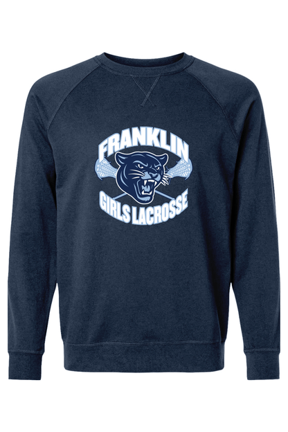 Town of Franklin Lacrosse Adult Heavyweight Raglan Long Sleeve Signature Lacrosse
