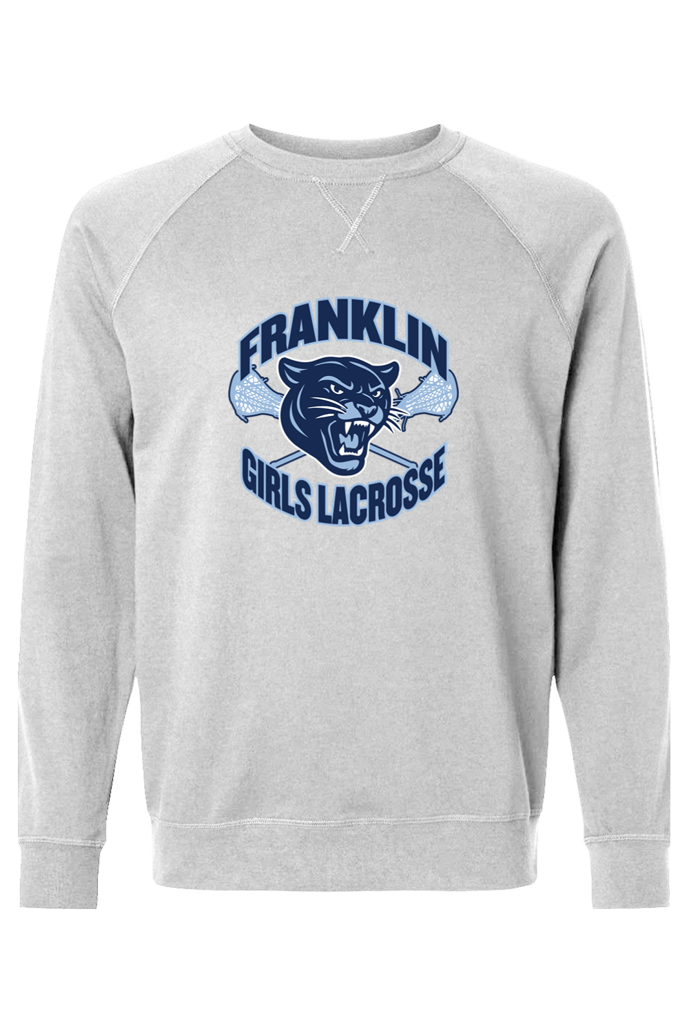 Town of Franklin Lacrosse Adult Heavyweight Raglan Long Sleeve Signature Lacrosse