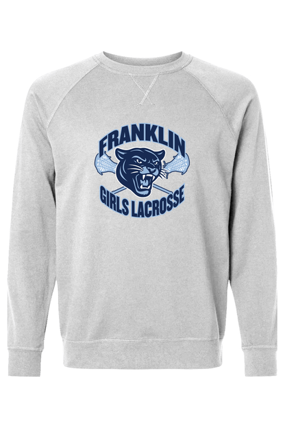 Town of Franklin Lacrosse Adult Heavyweight Raglan Long Sleeve Signature Lacrosse