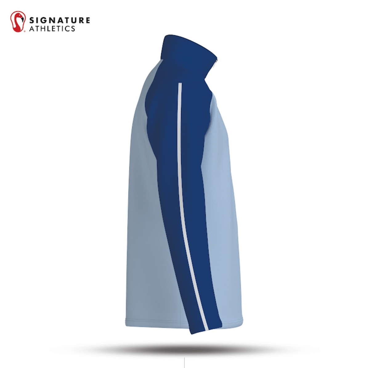 Town of Franklin Lacrosse Player Quarter Zip Signature Lacrosse