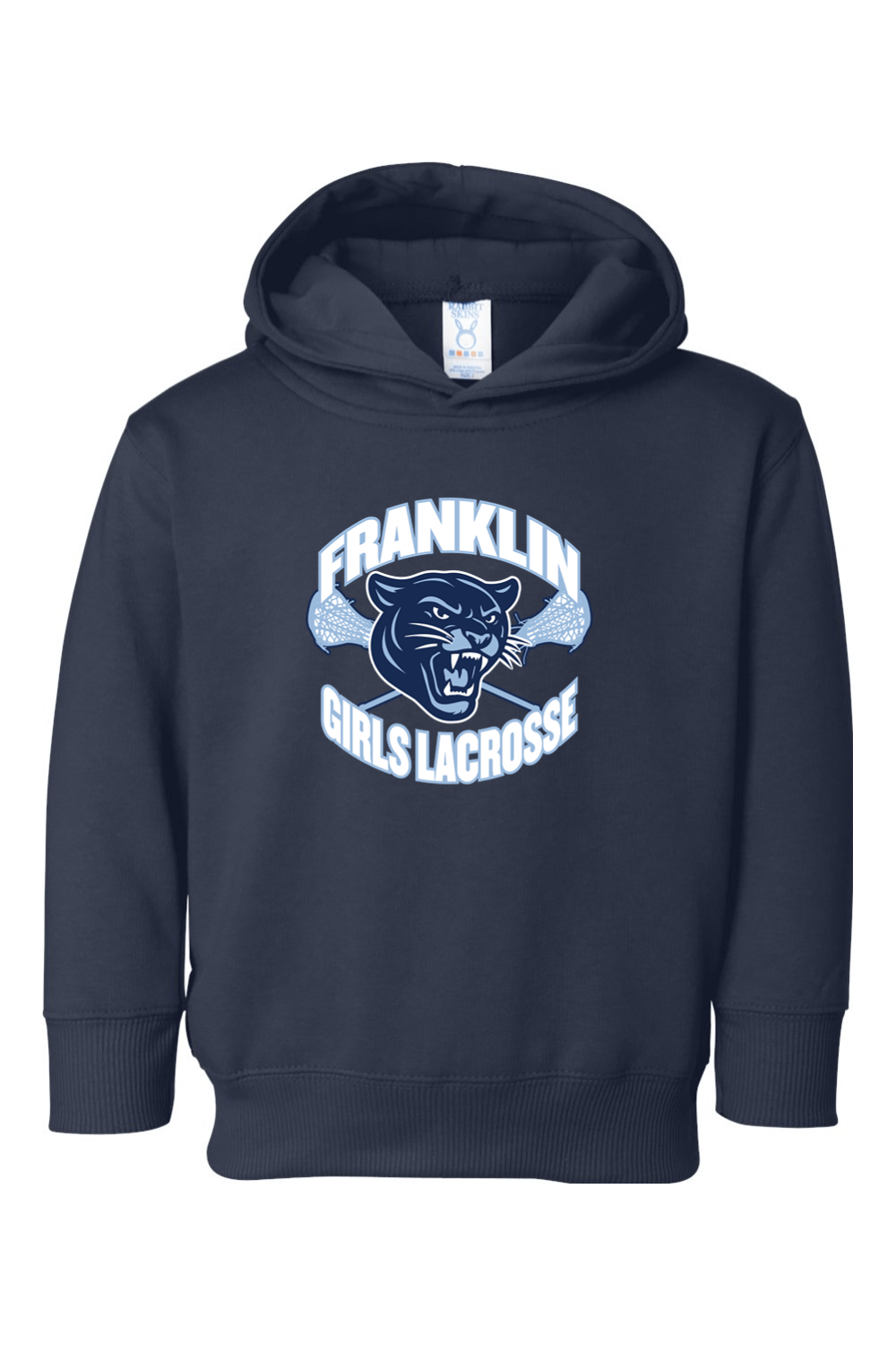 Town of Franklin Lacrosse Toddler Fleece Hoodie Signature Lacrosse