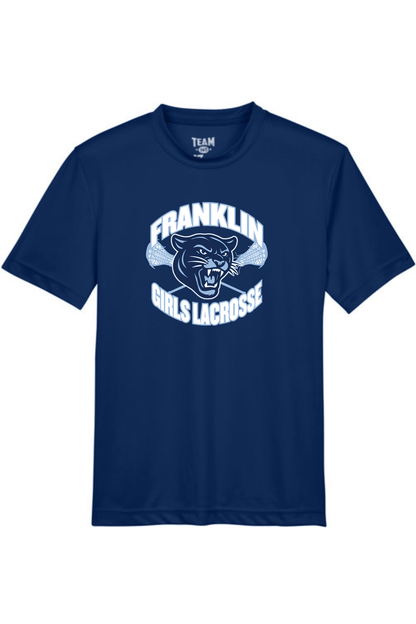 Town of Franklin Lacrosse Youth Athletic T-Shirt Signature Lacrosse