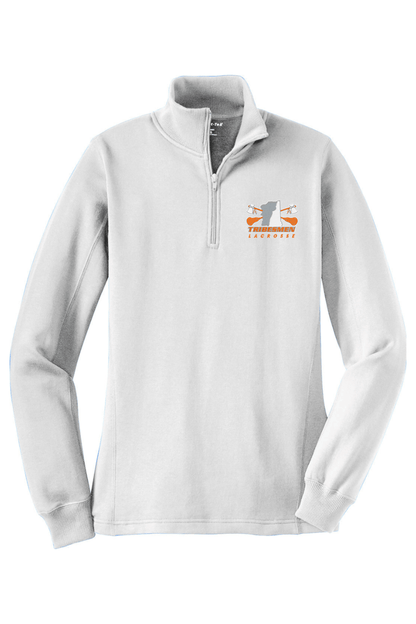 Tribesmen Lacrosse Adult Women's Embroidered Quarter-Zip Pullover Signature Lacrosse