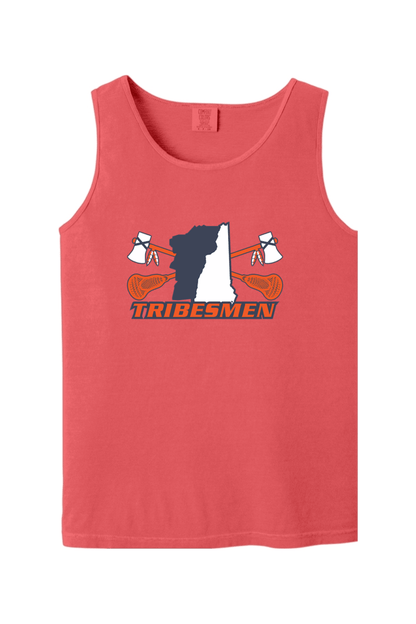 Tribesmen Lacrosse Club Comfort Colors Heavyweight Ring Spun Tank Top Signature Lacrosse