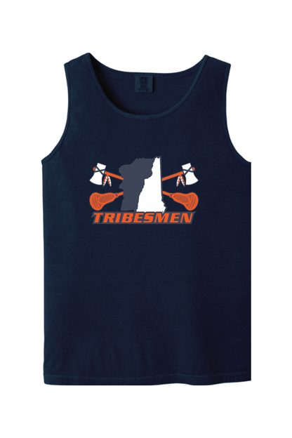 Tribesmen Lacrosse Club Comfort Colors Heavyweight Ring Spun Tank Top Signature Lacrosse