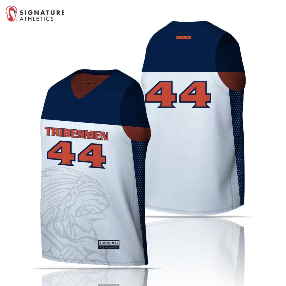 Tribesmen Lacrosse Club Men's Pro Sleeveless Game Reversible: 50's Signature Lacrosse