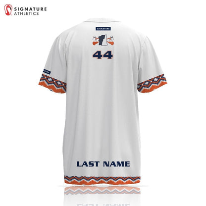 Tribesmen Lacrosse Club  Player Short Sleeve Tech Tee Light Signature Lacrosse