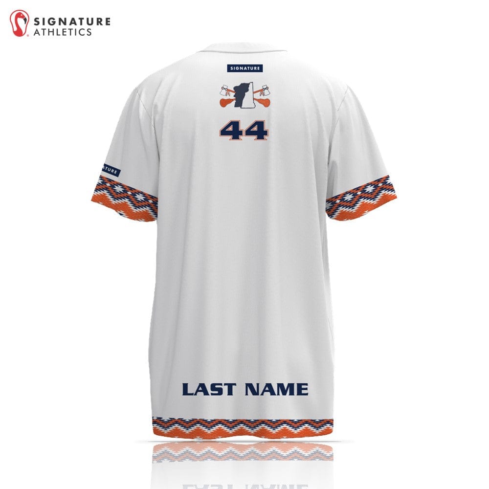 Tribesmen Lacrosse Club  Player Short Sleeve Tech Tee Light: Tribesmen Lacrosse Club Signature Lacrosse