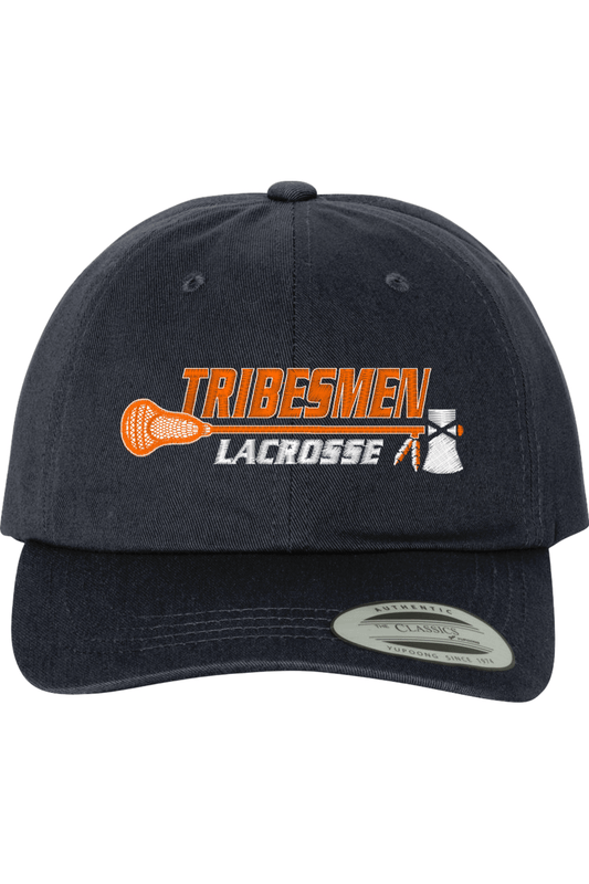 Tribesmen Lacrosse Embroidered Dad Hat Signature Lacrosse
