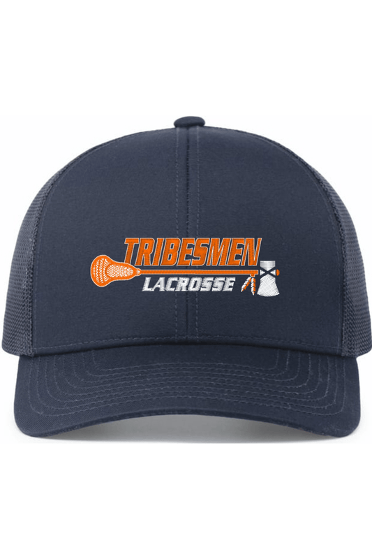 Tribesmen Lacrosse Embroidered Trucker Hat Signature Lacrosse