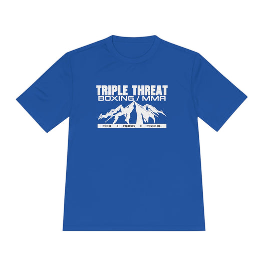 Triple Threat Boxing Athletic T-Shirt Signature Lacrosse