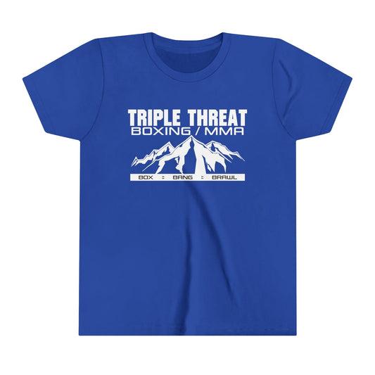 Triple Threat Boxing Lifestyle T-Shirt Signature Lacrosse