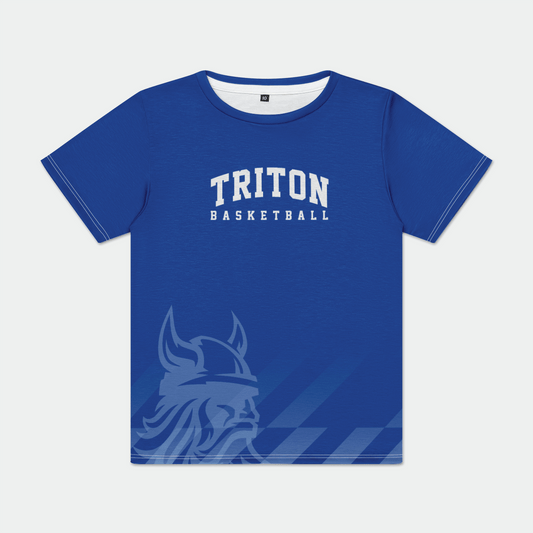 Triton Youth Basketball Athletic T-Shirt Signature Lacrosse