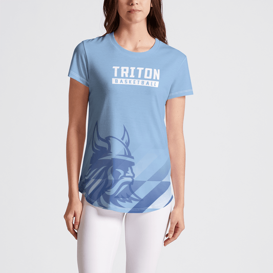 Triton Youth Basketball Athletic T-Shirt (Women's) Signature Lacrosse