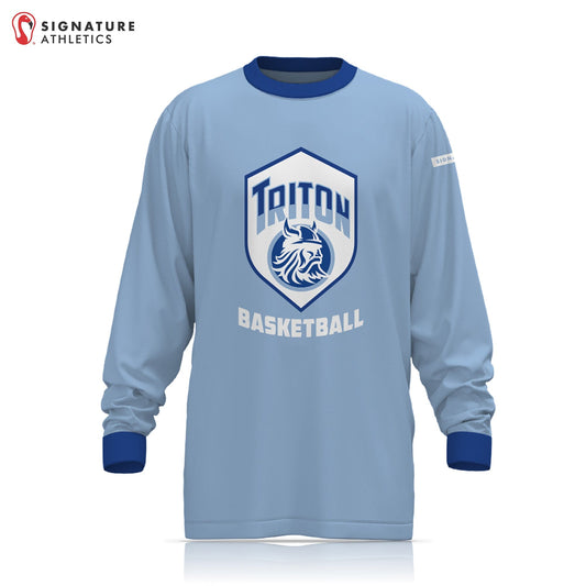 Triton Youth Basketball Player Long Sleeve Shooting Shirt: Triton Signature Lacrosse