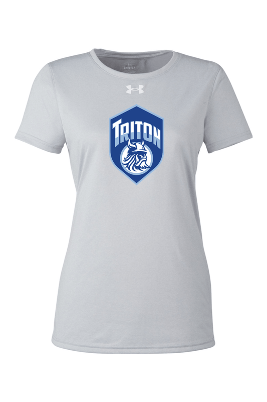 Triton Youth Basketball Under Armour Ladies' Team Tech T-Shirt Signature Lacrosse