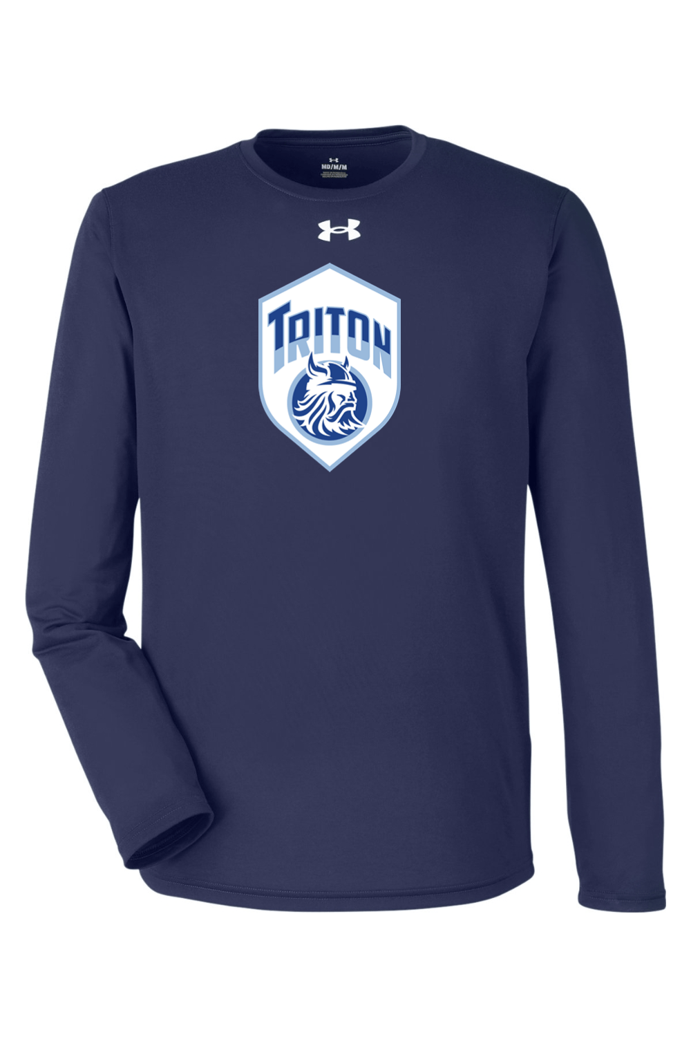 Triton Youth Basketball Under Armour Men's Team Tech Long-Sleeve T-Shirt Signature Lacrosse
