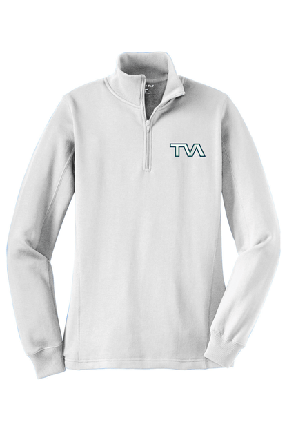 Triumph Volleyball Adult Women's Embroidered Quarter-Zip Pullover Signature Lacrosse